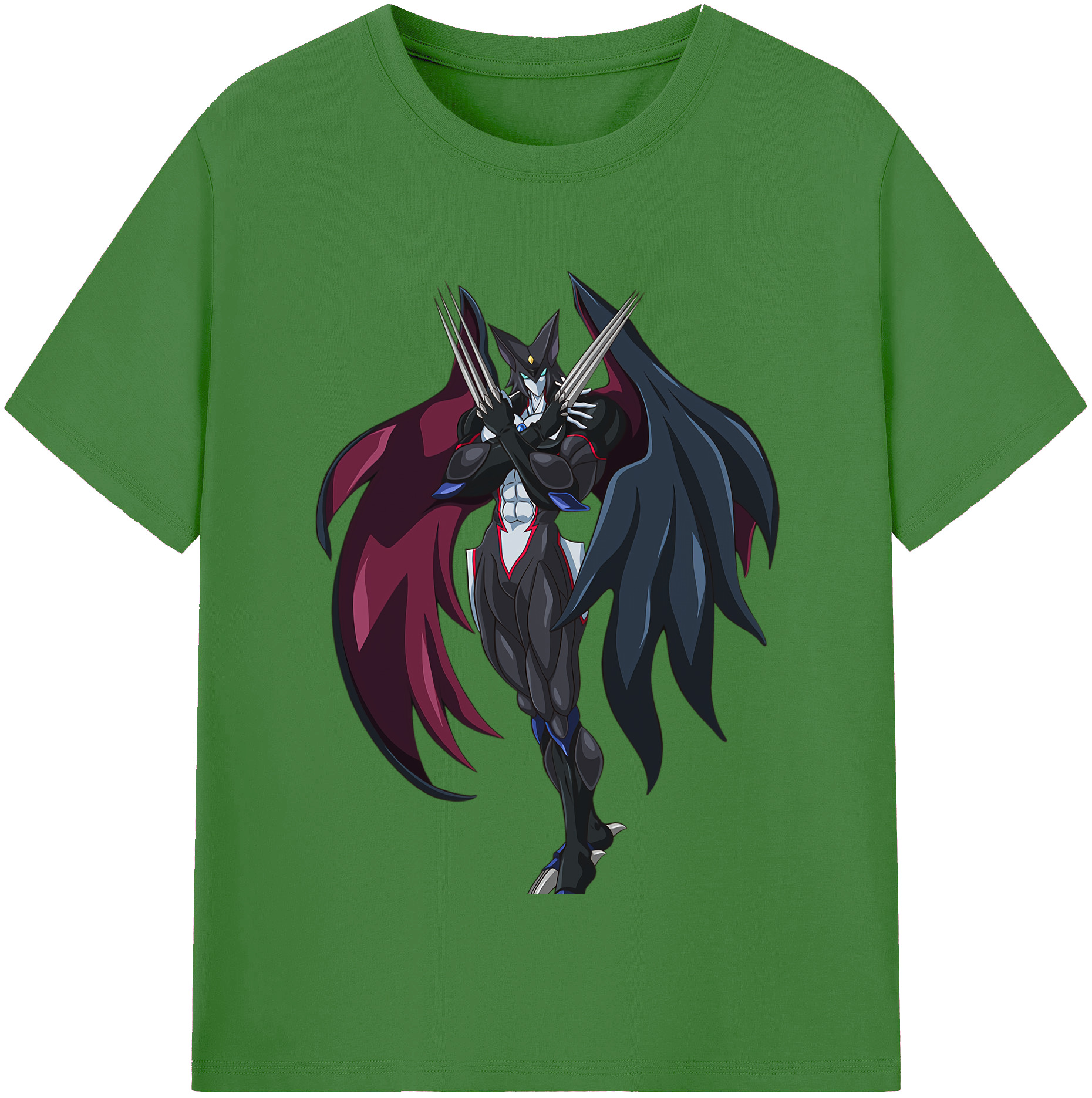 （画像用） 遊☆戯☆王 Yu-Gi-Oh! レディースカジュアルプリントTシャツ（綿100％）
